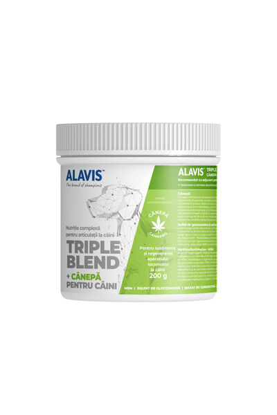 Alavis Joint supplement for dogs Triple blend + hemp Alavis, 200g