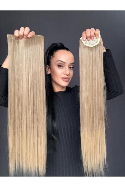 Suzan Peruk Isıya Dayanıklı Düz Yarımay ÇıtÇıt Saç +2 PARÇA YAN ÇITÇIT HEDİYE...