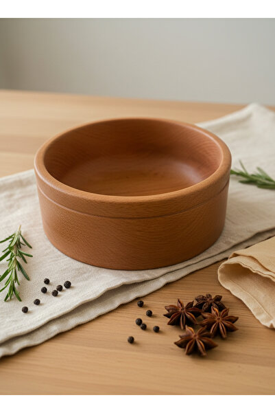 YAZICI Premium Bamboo Multi-Purpose Bowl Plate Serving Dish 19X19X8