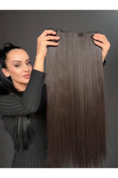 Suzan Peruk Isıya Dayanıklı Düz Yarımay ÇıtÇıt Saç +2 PARÇA YAN ÇITÇIT HEDİYE...