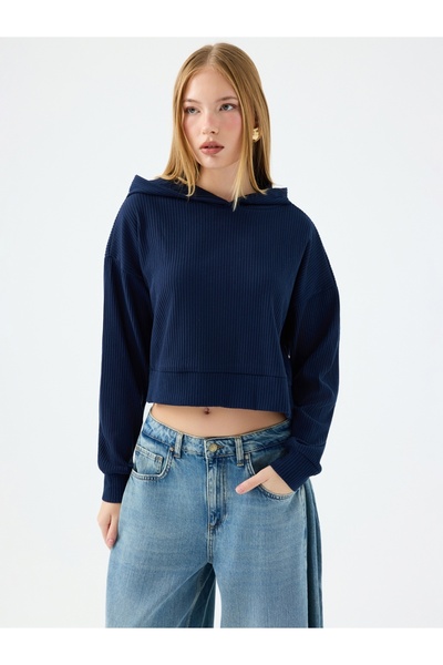 Loft Long Crop Women's Sweatshirt