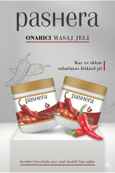 PASHERA Chilli Biberli Masaj Jeli 500 ml Kas ve Eklem Rahatlatıcı Masaj Jeli ...