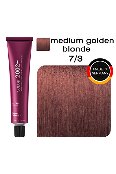 Basler Beauty Vopsea de par permanenta BASLER color 2002+ 7/3 Blond mediu aur...