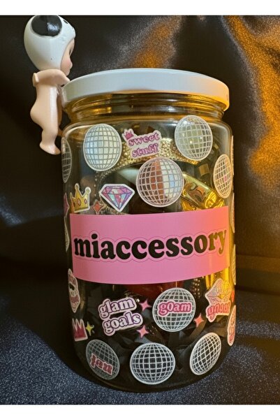 miaccessory Sürpriz takı kavanozu gold büyük boy