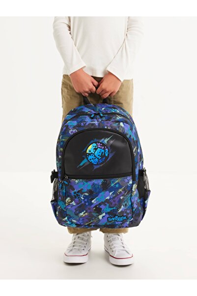 SMIGGLE Trailblazer Classic Attach Backpack – Multi-Pocket, Gaming & Technolo...