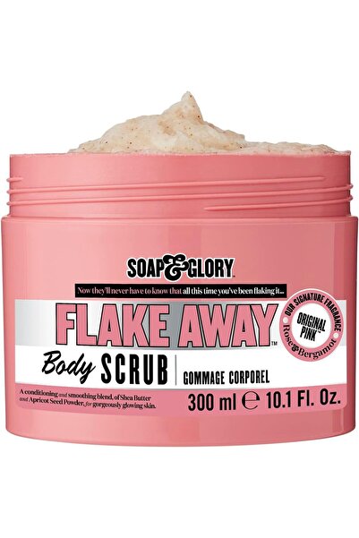 Soap & Glory Women's Flake Away Body Scrub, Pink, 300 ml (Pack of 1)