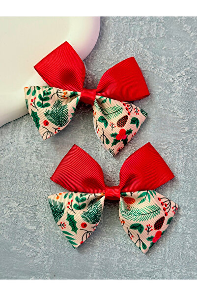 Tgc Aksesuar Yeni Yıl Özel Seri Fiyonk Pens Toka