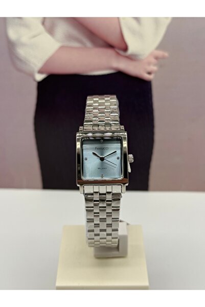 Ferrucci Ice Blue Women's Watch Waterproof with 2 Years Warranty