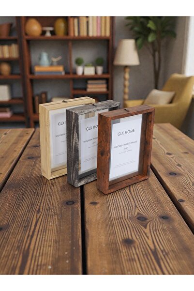 Coşev DEKORATİF AHŞAP FOTOĞRAF ÇERÇEVESİ