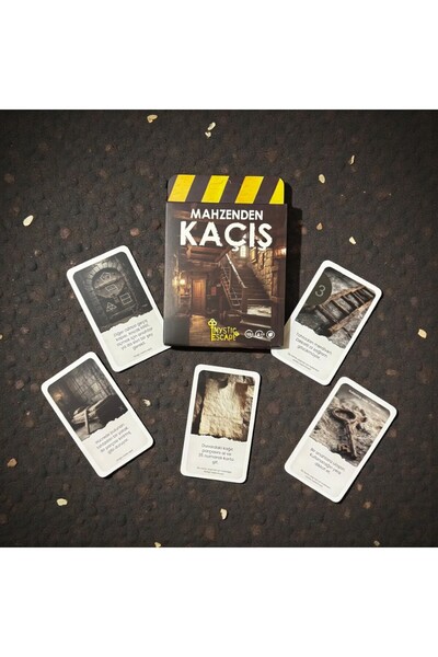 CNS Concept Card Escape Game |   Mahzenden Escape Multicolor