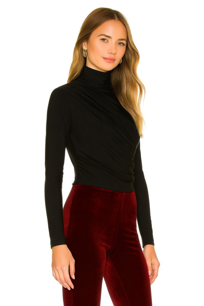 badi'm Balıkçı yaka bedenli balıkçı yaka drapeli badi