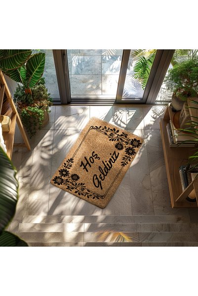 M&H Quality Multicolored Decorative Multi-Purpose Interior and Exterior Door Mat