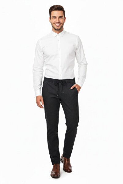 DYNAMO Men's Winter Jogger Regular Fit Pants 1256 Bgl-St04973