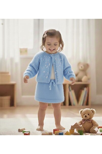 Charme Elegant Hand-Knitted Double Baby Set