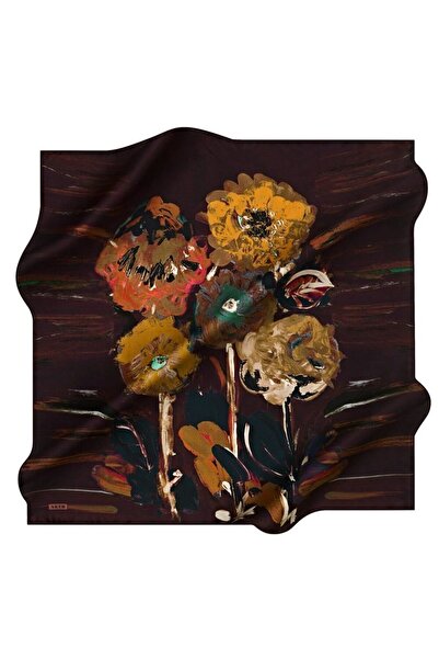 Aker Nostalji̇ Ti̇vi̇l Silk Scarf 8536-941