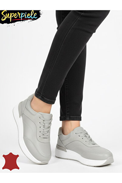 Collection2026 γυναικεία παπούτσια καθημερινής χρήσης από γνήσιο δέρμα με επά...