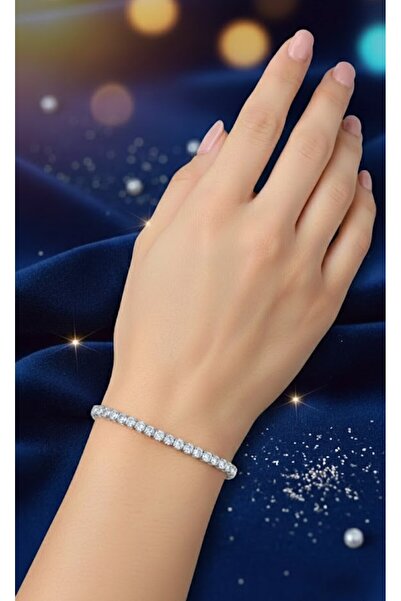KANERUZ Gold Color Zircon Stone Waterway Bracelet