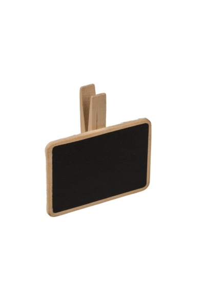 ATELIER Ornament de masă în stil semn cu cârlig, suprafață tablă, 50 x 70 mm