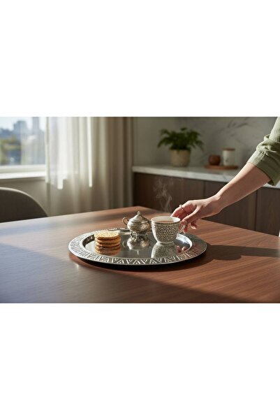 YAMAN ÇELİK EV VE MUTFAK EŞYALARI Paslanmaz Çelik Sunum Tepsisi