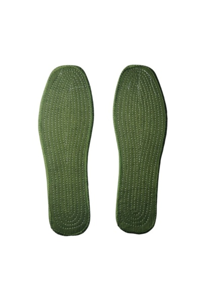 G Golden Case Set of 2 insoles, anti-perspiration, green, size 39