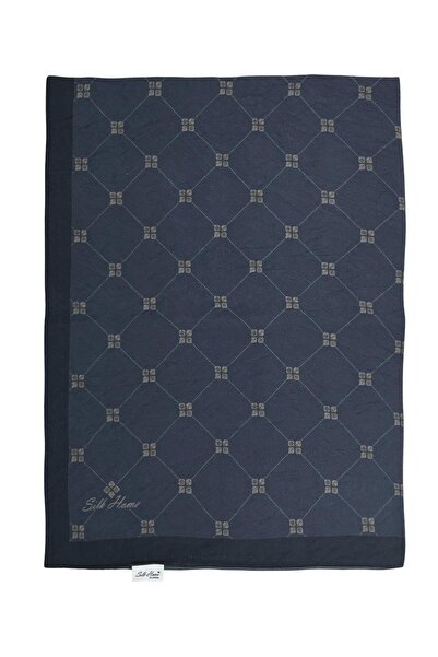 Silk Home Olinda Shawl - 49003 - Dark Blue Mink