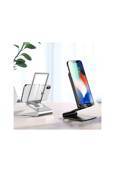 Baseus Modern Glass Bracket for Desk - Silver
