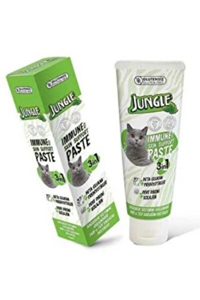 Jungle Jungle Cat Food Sticky Paste for Immune, Skin & Hair Support 75ml