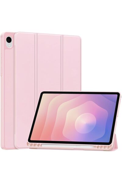 HYX Case for Samsung Galaxy Tab S11 (11-inch) SM-X730/SM-X736B – Matte TPU Folio with Pen Slot, Kickst