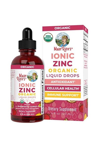 Maryruth's ماري روث أورجانيكس سائل أيوني الزنك، بنكهة الفراولة والليمون، 4 أونصة