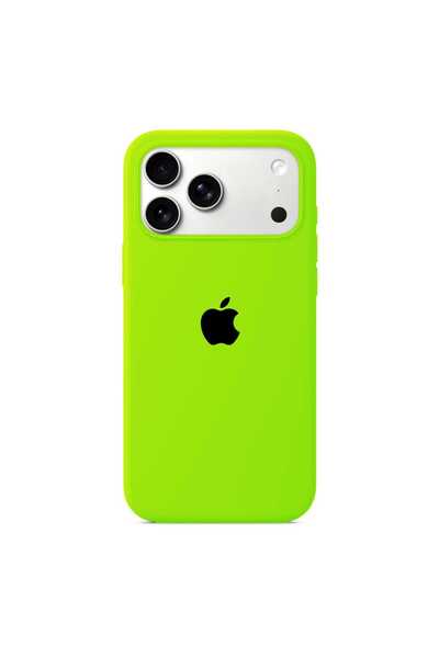 Apple Husa Silicon pentru iPhone 17 Pro, Crazy Green