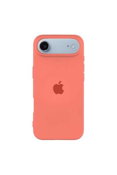 Apple Silicone Case for iPhone 17 Air, Peach