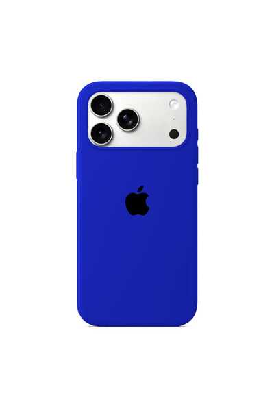 Apple Silicone Case for iPhone 17 Pro, Flash Blue