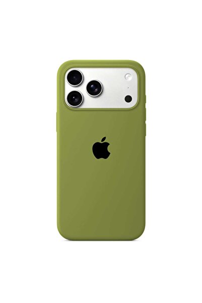 Apple Silicone Case for iPhone 17 Pro, Army Green
