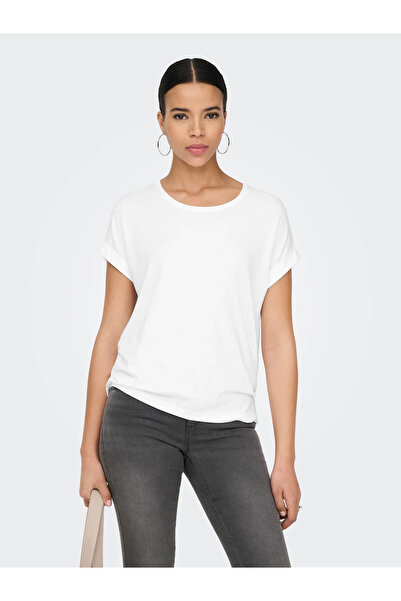 ONLY Onlmoster White Women's T-Shirt 15106662