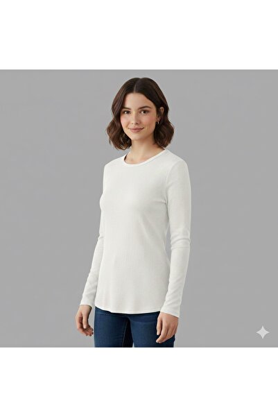 BİLGENS BUTİK Women's 85% Cotton Corded Fabric Winter Season Blouse