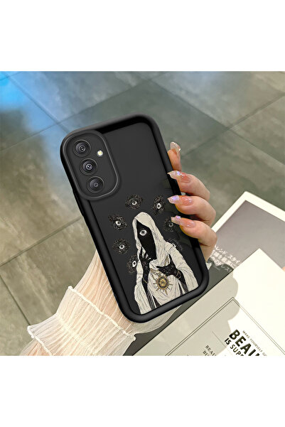 Hontinga حافظة هاتف بسيطة مضادة للسقوط من السيليكون الناعم باللون الأسود متوا...