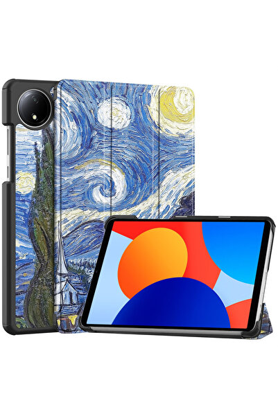 Choice Redmi Pad SE 8.7 XK For Redmi Pad SE 8.7 Case 2024 New PU Leather Tri-...