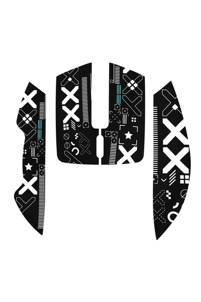 Choice 4 Grip Black Gaming Mouse Sticker Non Slip Grip Tape Skate Handmade Suck Sweat Anti-Slip Sticker For