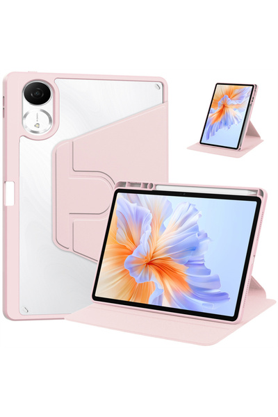 Choice For Redmi Pad 2 pink 360° Rotation Case for Redmi Pad 2 Case with Pen ...