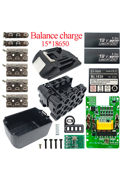 Choice علبة بطارية ليثيوم BL1890BOXPCB BL1890 BMS PCB لوحة حماية شحن متوازنة ...