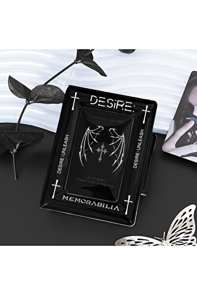 Choice حامل بطاقة ديزاير (أو حامل بطاقة ديزاير) ألبوم صور أسود شخصي، ألبوم صو...