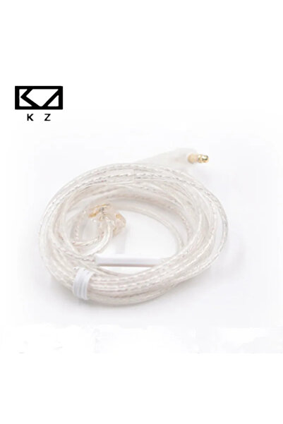 Choice كابل سماعة أذن KZ Cpin NO MIC-NO BOX مطلي بالفضة عالية النقاء كابل ترق...