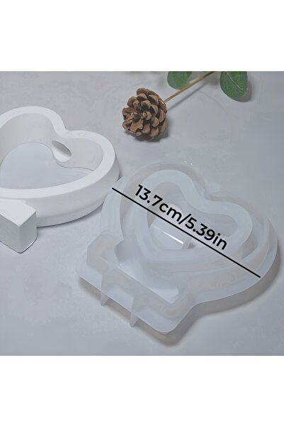 Choice1 قالب سيليكون لتزيين الزهور الخرسانية، أنبوب اختبار، وعاء من الجبس، زي...