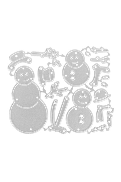 Choice DC-2860 New Design Craft Metal stencil mold Cutting Dies winter snowma...