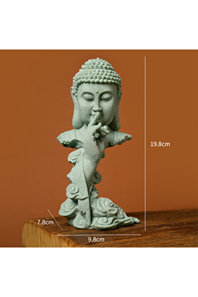 Choice B Buddhist Statue Desktop Decoration Tablescape Decoration Home Zen St...