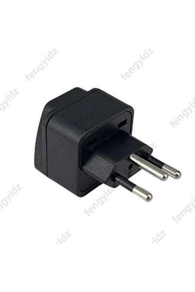 Choice Black Universal Switzerland Plug Adapter 3 Pin EU Euro AU US UK To Swi...