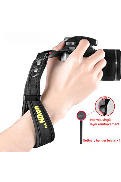 Choice حزام معصم كاميرا نيكون 10 كجم، حبل مرن مريح سريع الفك لكاميرا كانون R5...