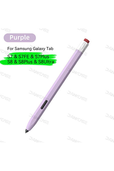 Choice جراب قلم S7 S8 أرجواني لجهاز Tab S Pen لجهاز Tab S6 Lite S7 S8 S7 Plus...