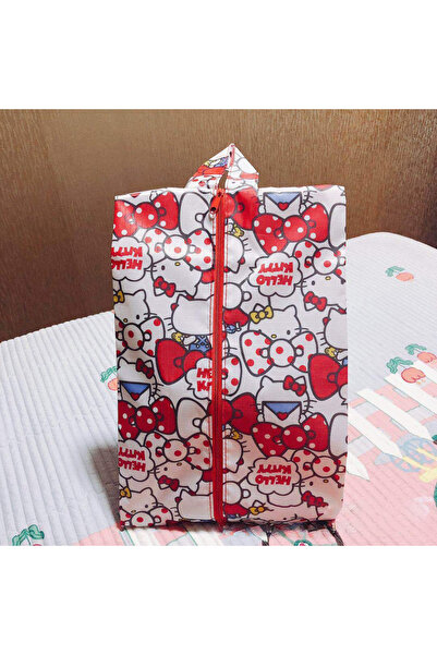 Miniso 36x24x10cm 01 Cute Hello Kitty Anime Shoe Storage Bag Waterproof Dust Bag Shoe Cover Moisture Proof