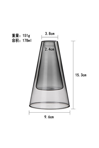 Choice Smoky gray Transparent Aromatherapy Diffuser Bottle Glass Essential Oi...